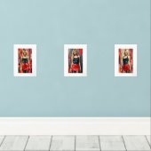 Trio Ribelle Bilderwand Sets (Holzboden)