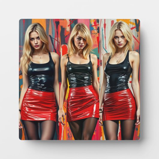 Trio Ribelle Fotoplatte (Vorderseite)