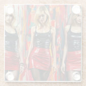 Trio Ribelle Glasuntersetzer (Rückseite)