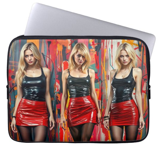 Trio Ribelle Laptopschutzhülle (Vorderseite)