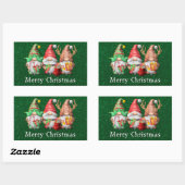 Trio Stickers von North Pole Gnomes (Blatt)