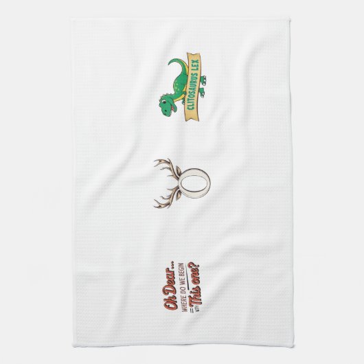 Trio Tea Handtuch (Vertikal)