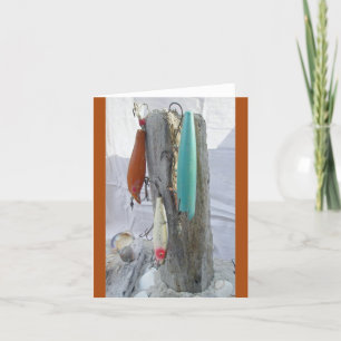 Trio Vintage Lures Notizkarte #1 Karte