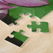 Trio von Clematin Rosa und Weißer Frühling Wein Puzzle (Seite)