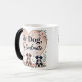 Trio Welpen Morphing Tasse (11 oz) (Vorderseite Links)