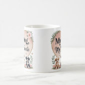 Trio Welpen Morphing Tasse (11 oz) (Mittel)