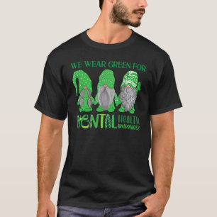 Trio wird im Mai tragen wir Grün für psychische Ge T-Shirt