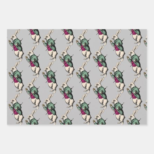 Trio Wonderland Characters Geschenkpapier Set (Vorderseite 3)