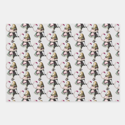 Trio Wonderland Characters Geschenkpapier Set (Vorderseite)