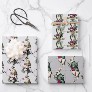 Trio Wonderland Characters Geschenkpapier Set