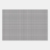 Trio zum Schwarzen und Weißbuch Geschenkpapier Set (Vorderseite 2)