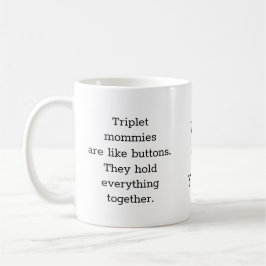 Triole Babys: Wir Liebe Mama Geschenk, Kaffeetasse