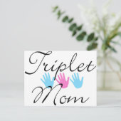 Triole Postkarte (Stehend Vorderseite)