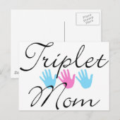 Triole Postkarte (Vorne/Hinten)