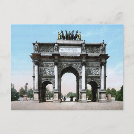 Triomphe du Carrousel Postkarte (Vorderseite)
