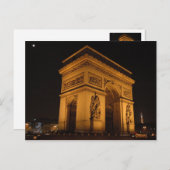 Triomphe Postkarte (Vorne/Hinten)