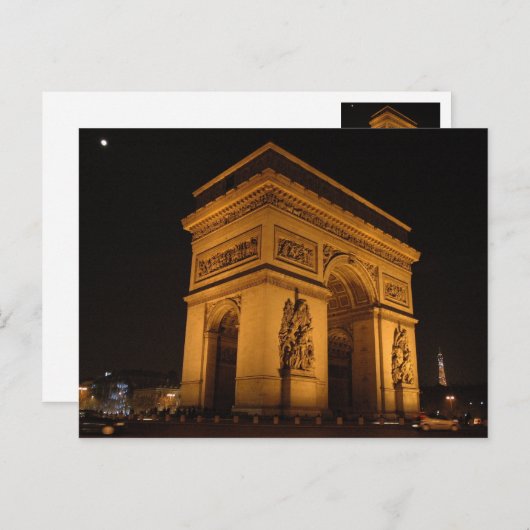 Triomphe Postkarte (Vorne/Hinten)