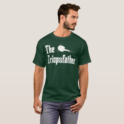 Triopsvater Seeaffe Vater Funny Sprichwort Triops T-Shirt (Vorne ganz)
