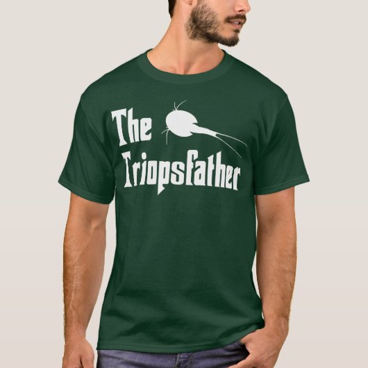 Triopsvater Seeaffe Vater Funny Sprichwort Triops T-Shirt (Vorderseite)