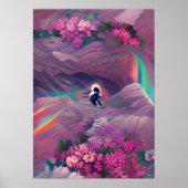 Trip Balls Art - Astronaut Obstacles Poster (Vorne)