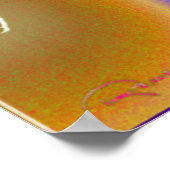 Trip in Psychedelic 3D Optics Poster (Ecke)