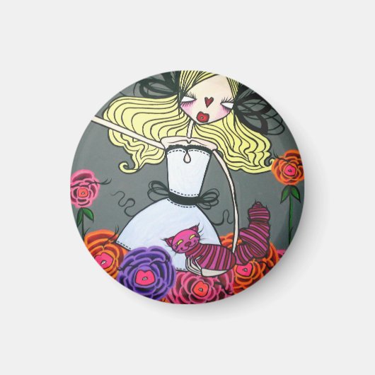"Trip like I do" Round Magnet (Vorne)
