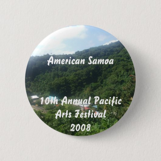 triparoundtown 100, amerikanisches Samoa10th Button (Vorderseite)