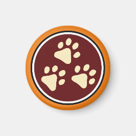 Tripawds 3-Paw-Kühlschrankmagnet Magnet