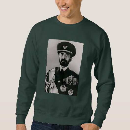 Tripe of Judah Selassie Rasta Lion Roots Sweatshirt (Vorderseite)