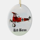 Triplane roten Barons Erster WeltkriegFokker Keramikornament (Rechts)