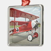 Triplane roten Barons Ornament Aus Metall (Links)
