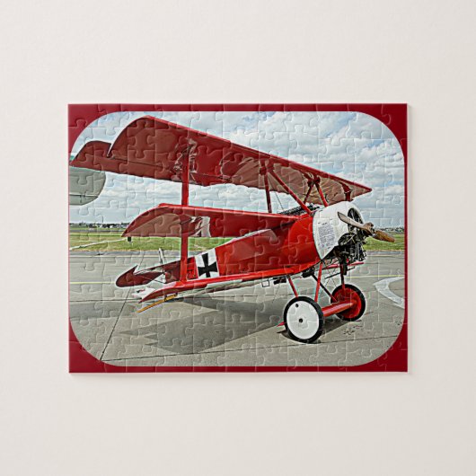 Triplane roten Barons Puzzle (Horizontal)