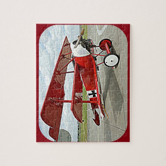 Triplane roten Barons Puzzle (Vertikal)