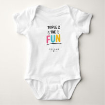 Triple 2 Der Spaß Baby-Weste