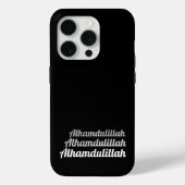 Triple Alhamdulillah Black Case-Mate iPhone Hülle (Rückseite)
