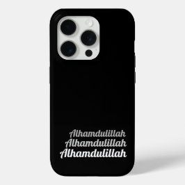 Triple Alhamdulillah Black Case-Mate iPhone Hülle