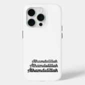 Triple Alhamdulillah White Case-Mate iPhone Hülle (Rückseite)