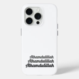 Triple Alhamdulillah White Case-Mate iPhone Hülle