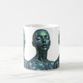 Triple Android Reflection Kaffeetasse (Mittel)