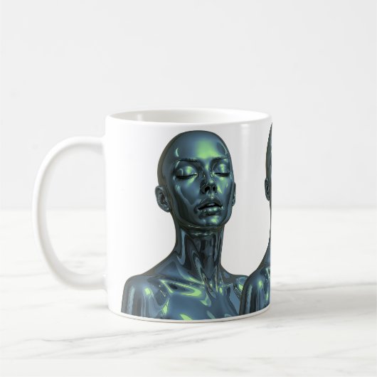 Triple Android Reflection Kaffeetasse (Links)
