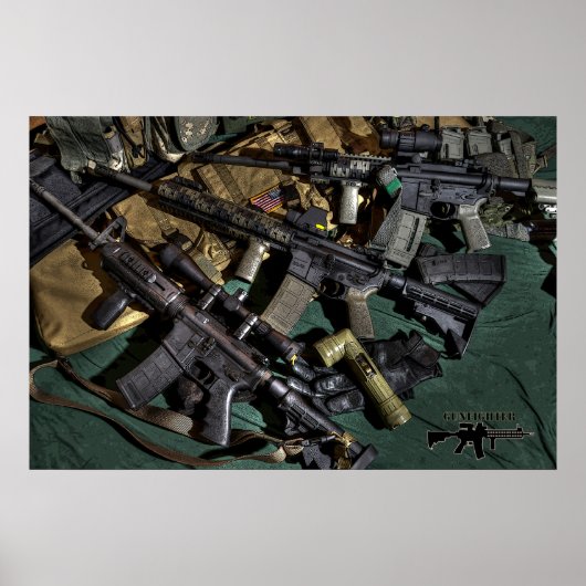Triple AR15 Poster (Vorne)