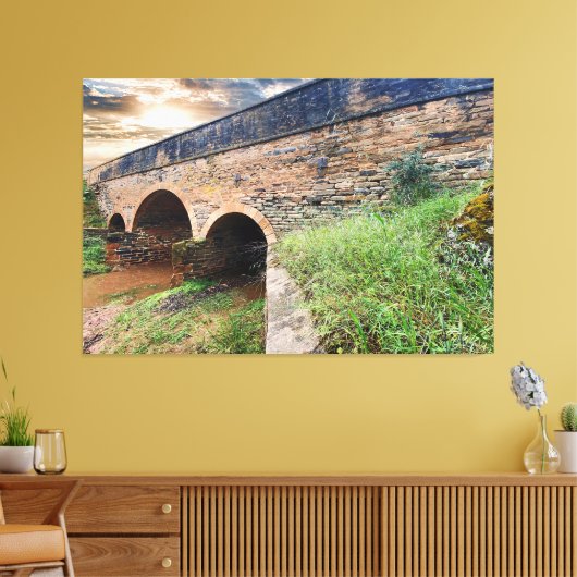 Triple Arched Bridge Leinwanddruck (Insitu (Wohnzimmer))