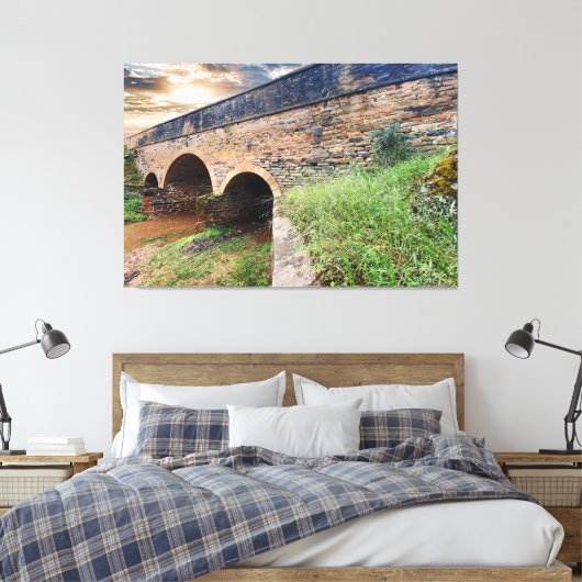Triple Arched Bridge Leinwanddruck (Insitu (Schlafzimmer))