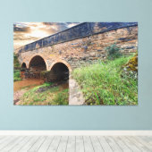 Triple Arched Bridge Leinwanddruck (Insitu (Holzboden))