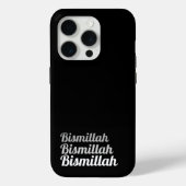 Triple Bismillah Black Case-Mate iPhone Hülle (Rückseite)
