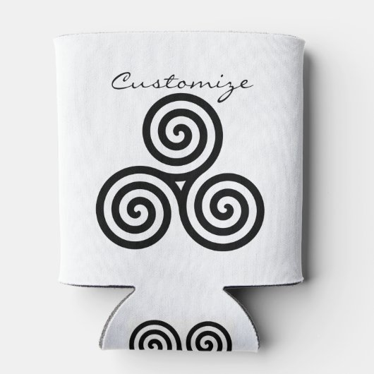 Triple Black Spirals Thunder_Cove Dosenkühler (Rückseite)