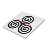 Triple Black Spirals Thunder_Cove Fliese (Seite)