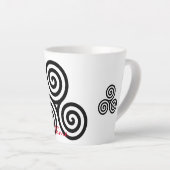 Triple Black Spirals Thunder_Cove Milchtasse (Rechte Ecke)