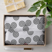 Triple Black Spirals Thunder_Cove Seidenpapier (Geschenk)
