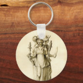 Triple-Bood Hecate Schlüsselanhänger (Vorderseite)